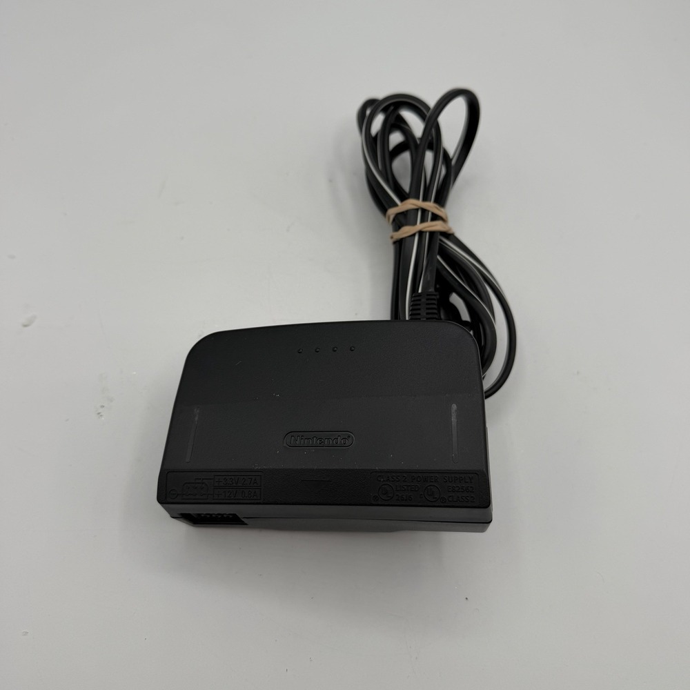 Nintendo 64 N64 AC Adapter OEM Official Power Supply Cable Cord NUS-002 Tested